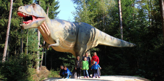 Tyrannosaurus Rex im Dinsaurierpark Altmühltal