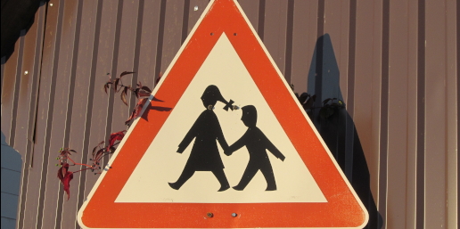 Verkehrszeichen Achtung Kinder